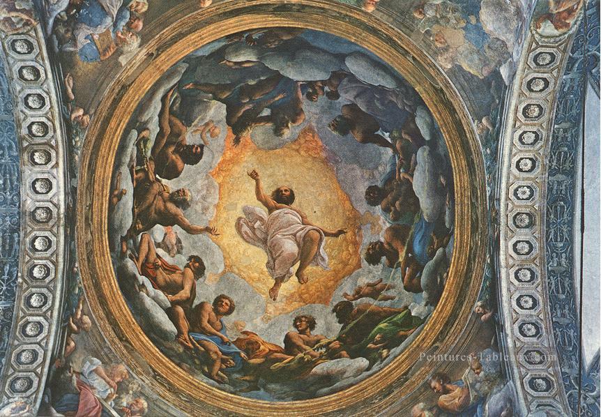 En passant de St John Renaissance maniérisme Antonio da Correggio Peintures à l'huile